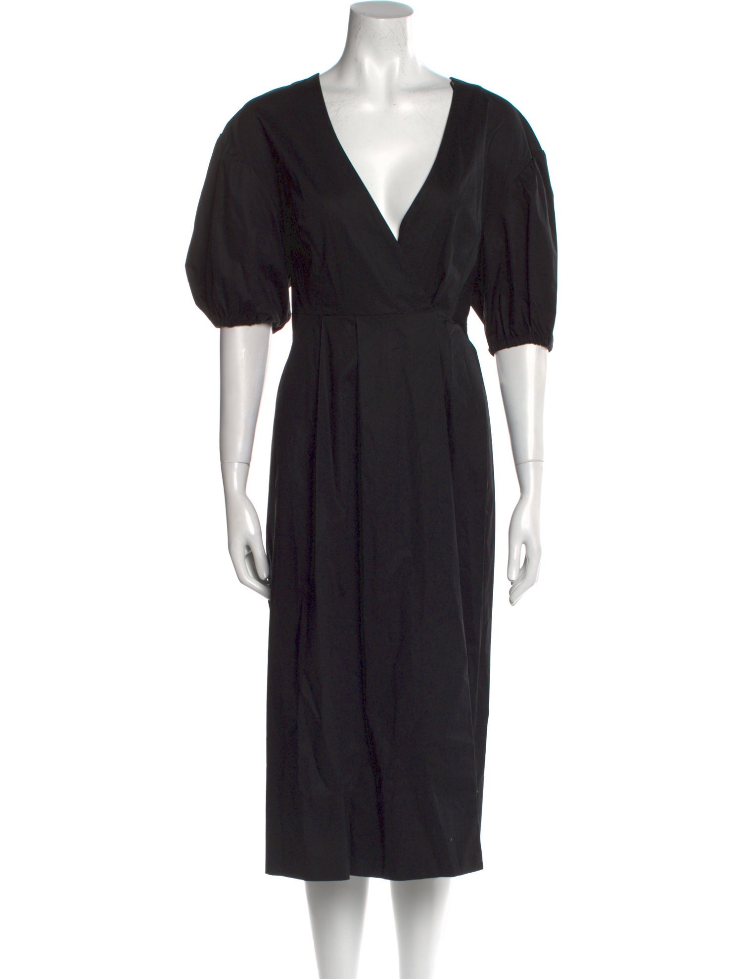 TWINSET V-Neck Midi Length Dress